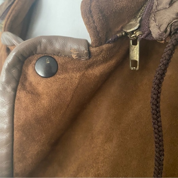 𝅺VALENTINO Uomo - Vintage Suede Bomber Jacket - Picture 8 of 16